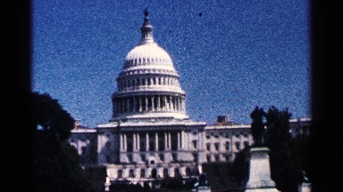 1964: the white house view by long distance WASHINGTON DC