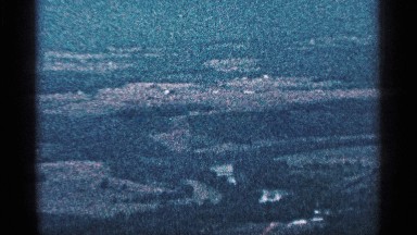 1964: aerial view of a forested area with few buildings WASHINGTON DC
