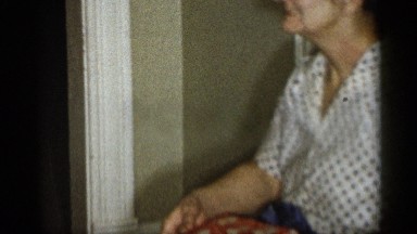 1959: people are gathered and standing MICHIGAN