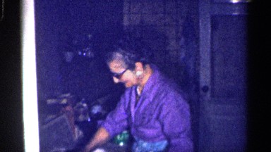 1959: two ladies cooking in the kitchen MICHIGAN