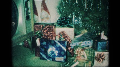 1959: christmas presents underneath a christmas tree NEW YORK