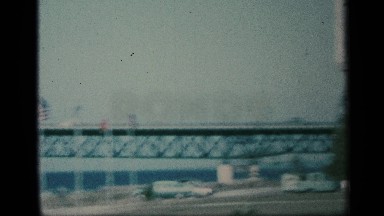 1959: a long bridge that collapsed into the ocean NEW YORK