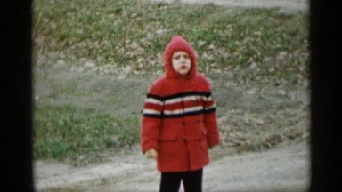 1959: the small boy speak for the our grand mother house in morning time