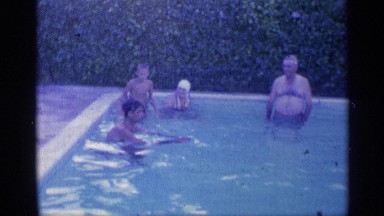 1959: parent plays with river INDIANA