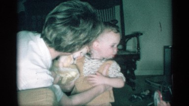 1959: the beautiful view of the lovely family NEW YORK