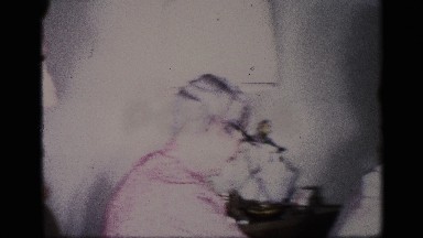 1959: Family Get Together, Women Giving Dress to Child, a Fun Moment