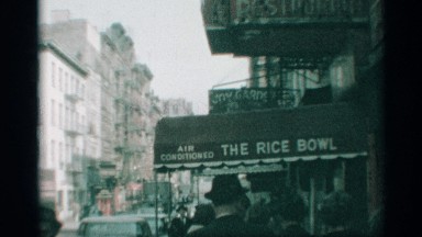 1959: viewing people on a city street NEW YORK