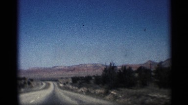 1959: long road through a mountain area. ARIZONA