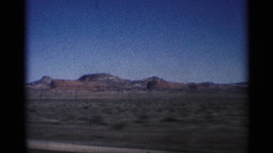 1959: the hills station drive in the car near to hills green grasses