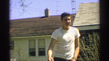 1959: the boy are hand signal the play game on the home side. ARIZONA