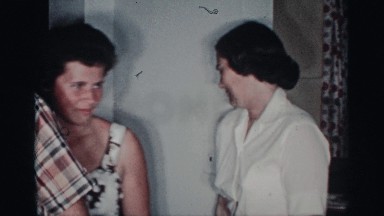 1959: Family Members and Friends Walking and Smiling in Florida
