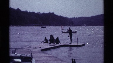 1969: groups of people enjoying the lake in different ways OHIO