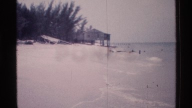 1973: the video is taken at the beach the tides and sea waves