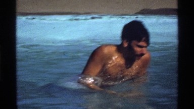 1978: the man are swim and dive in the swimming pool and to get enjoyable
