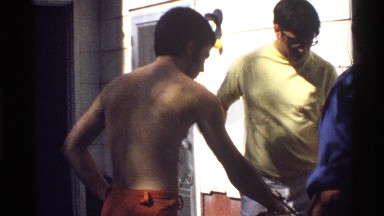 1978: some person meet place drinking cool drinks and snacks and cut the fruits