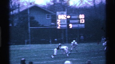1969: two high school football teams playing a game OHIO