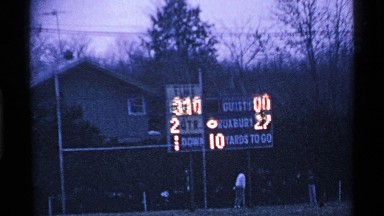 1969: a high school football game being played at home OHIO