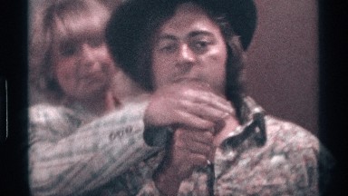 1976: person speaks in mike around the party KENTUCKY