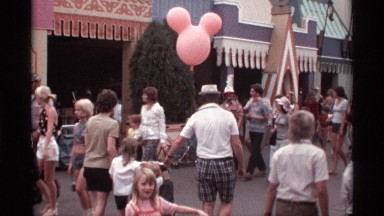 1974: people enjoying in a public place around the shop area ORLANDO FLORIDA
