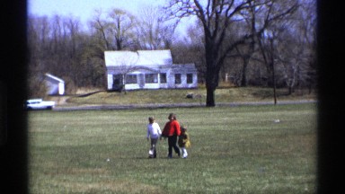 1969: beautiful building around the sunshine of middle of places and forest area