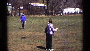 1969: the man play in the ground and to ride the one of the movement