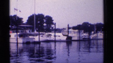 1971: beach near harbor stop the board view in the low angel run for the water