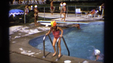 1971: a small children swimming to finished go to our dressing room sent morning