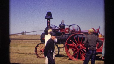 1969: people watching front of train index JORDAN MINNESOTA