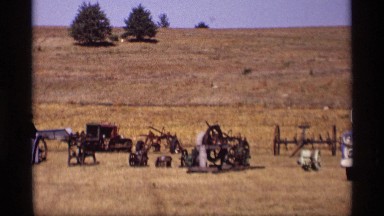 1969: civil war cannons being looked at by two guys in the 1950's JORDAN