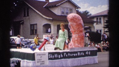 1969: a parade going through town MABEL MINNESOTA
