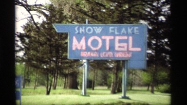1969: beautiful board around the hotel of nature place in forest area HOLLAND