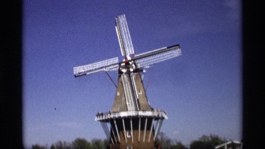 1969: the windmill is spin slowly it's used to produce the electricity