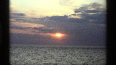 1969: looking at the sun at sea HOLLAND MICHIGAN