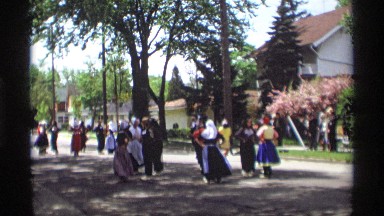 1969: a party in the street on a nice day HOLLAND MICHIGAN