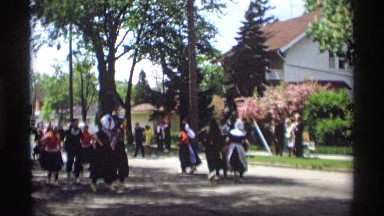 1969: the people fully enjoyed by celebrating their culture with dance HOLLAND