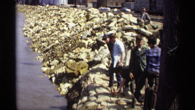 1969: looking at the river near a industrial area SAVAGE MINNESOTA