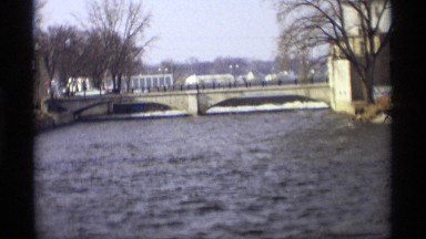 1969: river flowing through town SAVAGE MINNESOTA