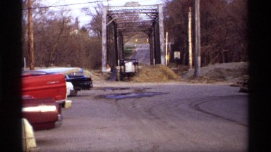 1969: a parking to big car go to our home blue color near to another big car