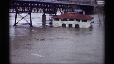 1969: nice view of floods SAINT PAUL MINNESOTA