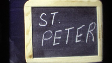 1969: name placard stating 'st.peter' ,where water floods away. SAVAGE MINNESOTA