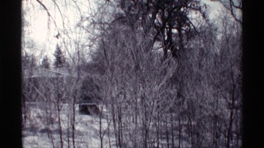1968: looking at a neighborhood after a winter storm CHICAGO ILLINOIS