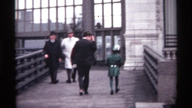 1968: four guys passing through road CHICAGO ILLINOIS