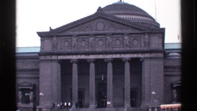 1968: A Palace-Like Building at a Main Intersection in Chicago