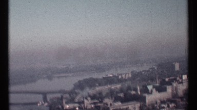 1967: view of river at sunset. OTTAWA CANADA