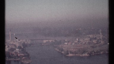 1967: a place that full of water and looks like river at the early morning time