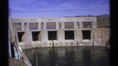 1972: a place full of water that looks like bore well and a large size of wall