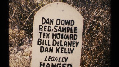 1972: A Weathered Board with Handwritten Letters in Arizona