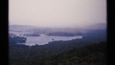 1971: an bird eye view of lake NEW YORK