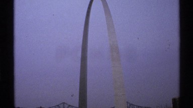 1972: Tall, Odd, Elongated Half-Elliptical Object in Abandoned Amusement Park, Saint Louis