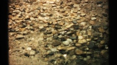 1971: pure water that flooding and the sands and stone under the water clearly